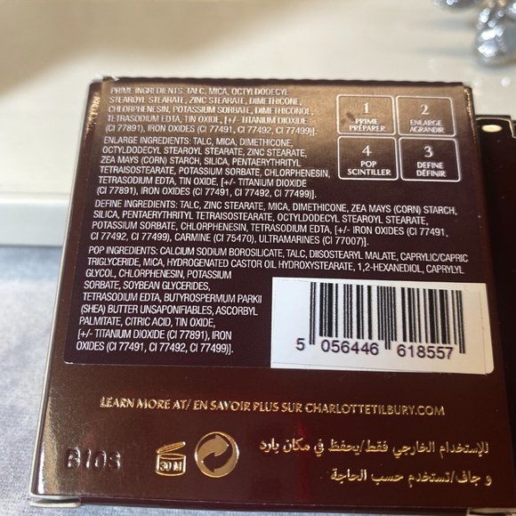 Charlotte Tilbury Bigger Brighter Eyes Filter-Exaggereyes, NEW - Full Size 5.2 g - Picture 6 of 9